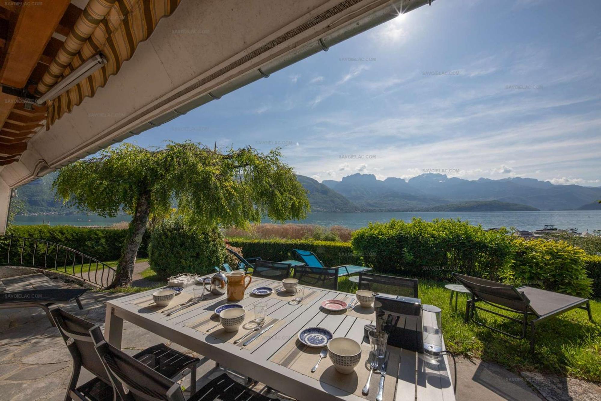 Savoielac - Lac D'Annecy - Sevrier - Bord De Lac : Villa Poisson Rouge Exterior photo